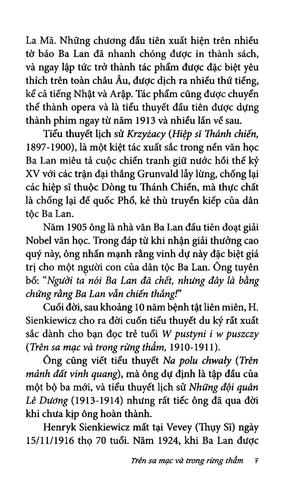 Trên Sa Mạc Và Trong Rừng Thẳm (Tái Bản) - Ảnh 5