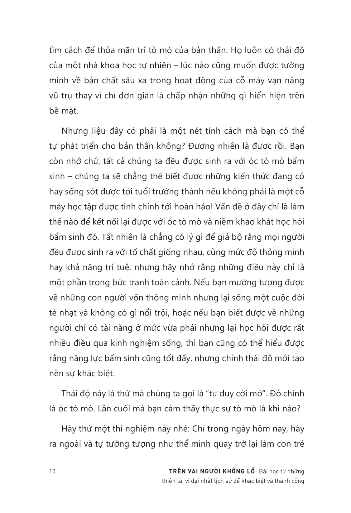 trên vai người khổng lồ - bài học từ những thiên tài vĩ đại nhất lịch sử để khác biệt và thành công - Ảnh 12