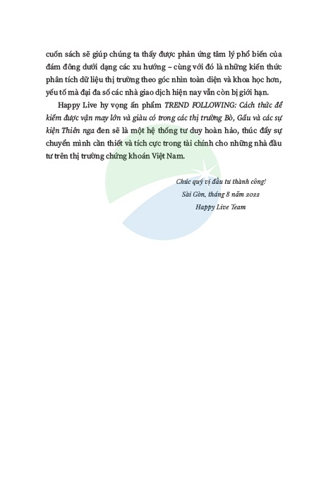 trend following - cách thức để kiếm được vận may lớn và giàu có trong các thị trường bò, gấu và các sự kiện thiên nga đen - Ảnh 7