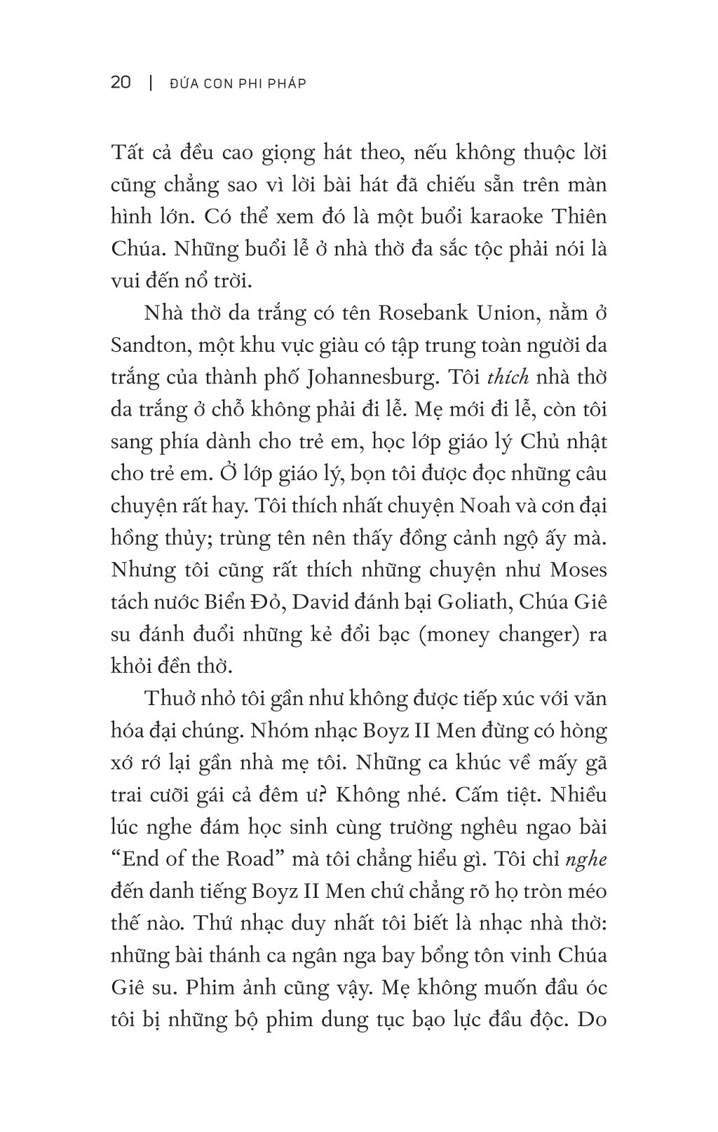 trevor noah - đứa con phi pháp - tự truyện về thời thơ ấu ở nam phi - Ảnh 9