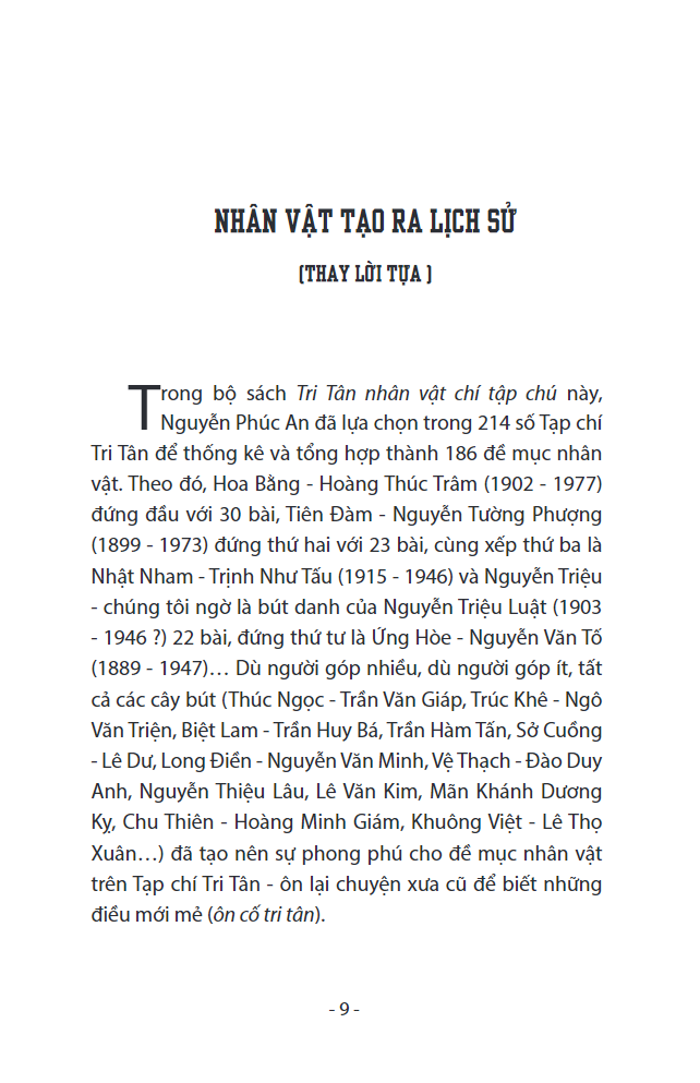 tri tân nhân vật chí tạp chú - quyển 1 - từ thời bắc thuộc đến nhà trần - Ảnh 7