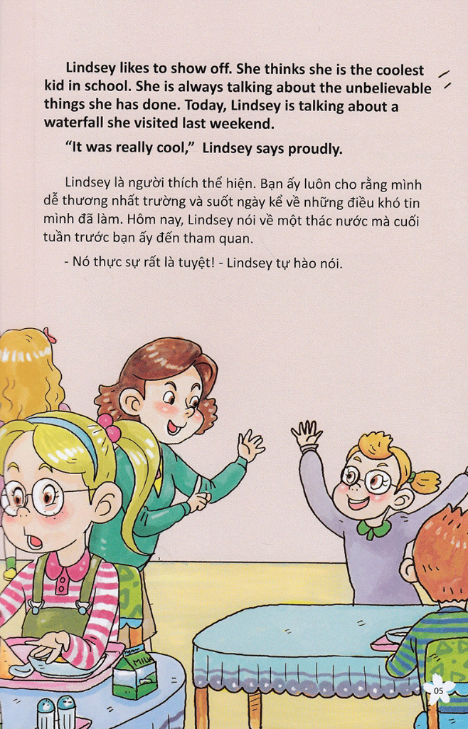 trí thông minh ngôn ngữ - learning through reading - level 3: the lucky charm - chiếc bùa may mắn (song ngữ anh-việt) (tái bản 2023) - Ảnh 4