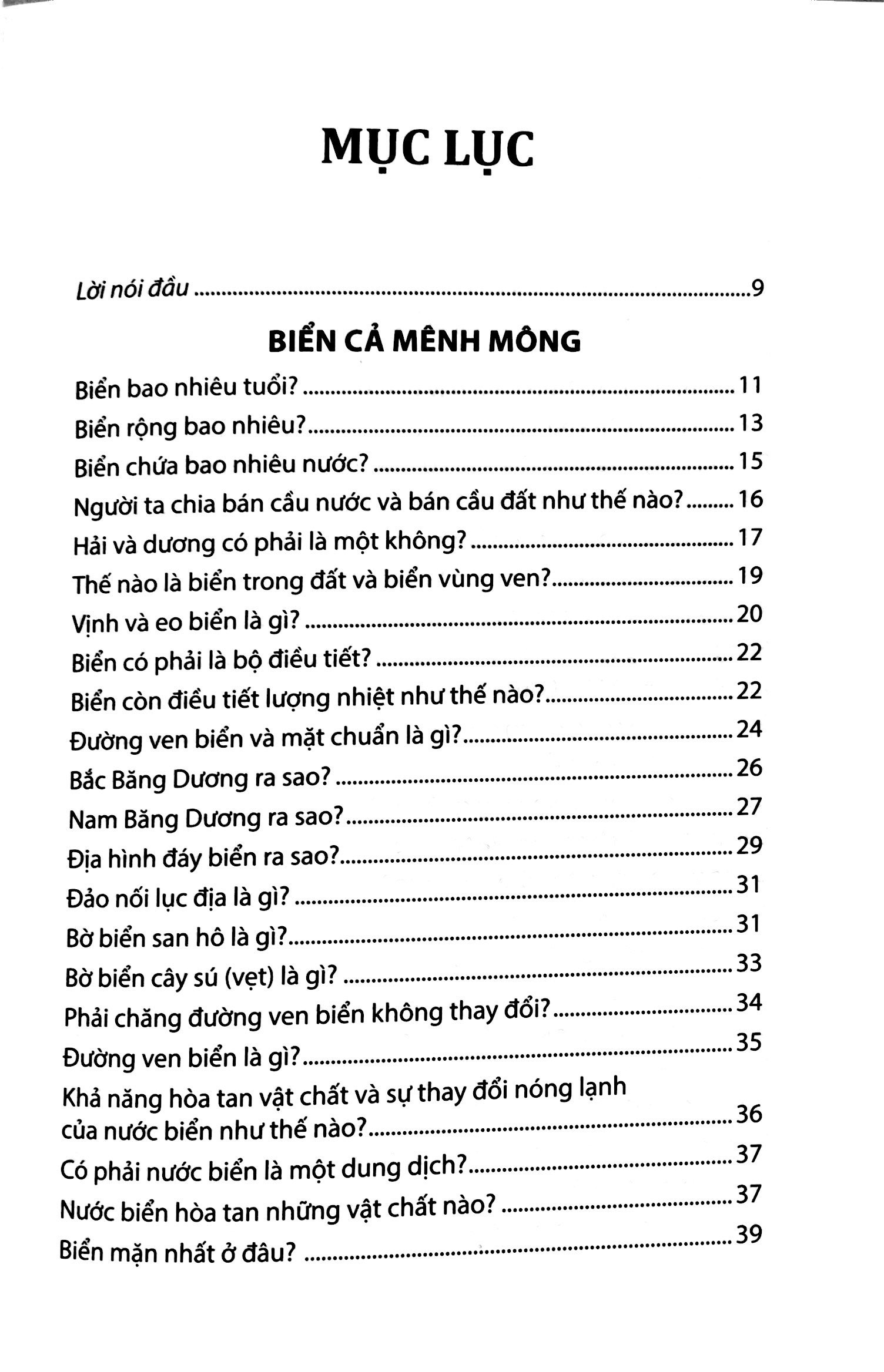 tri thức bách khoa - biển và môi trường tự nhiên - Ảnh 3