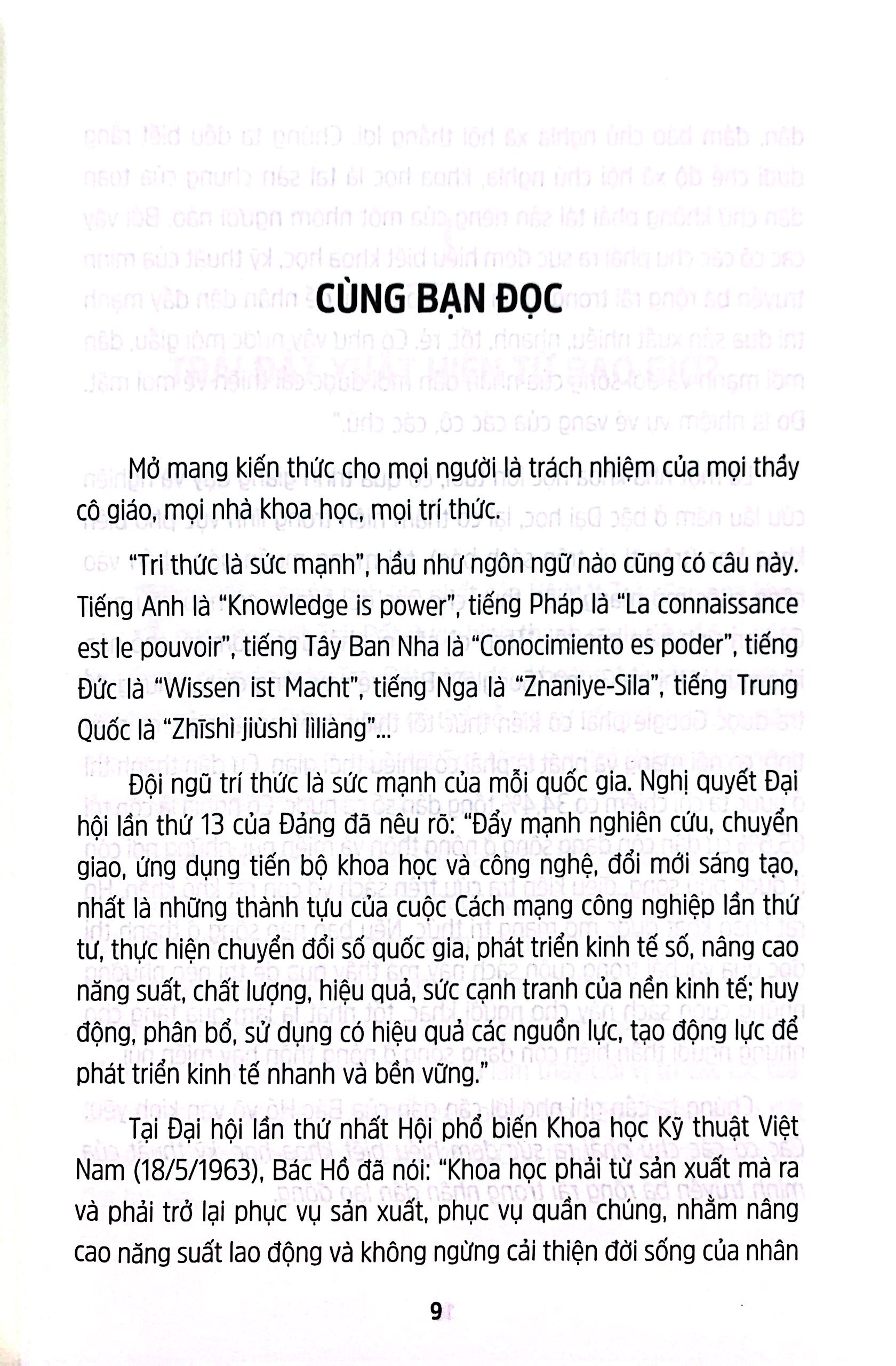 tri thức là sức mạnh - Ảnh 3