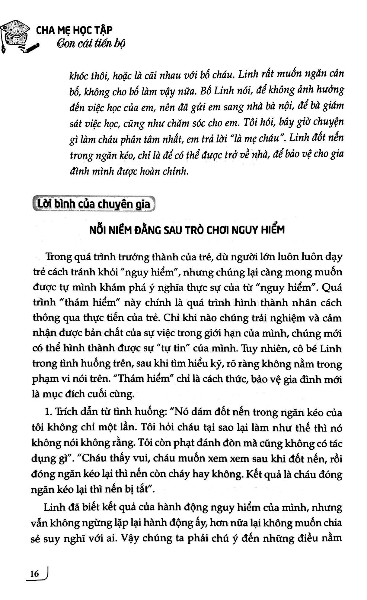 tri thức vàng cho cuộc sống - cha mẹ học tập, con cái tiến bộ - Ảnh 10