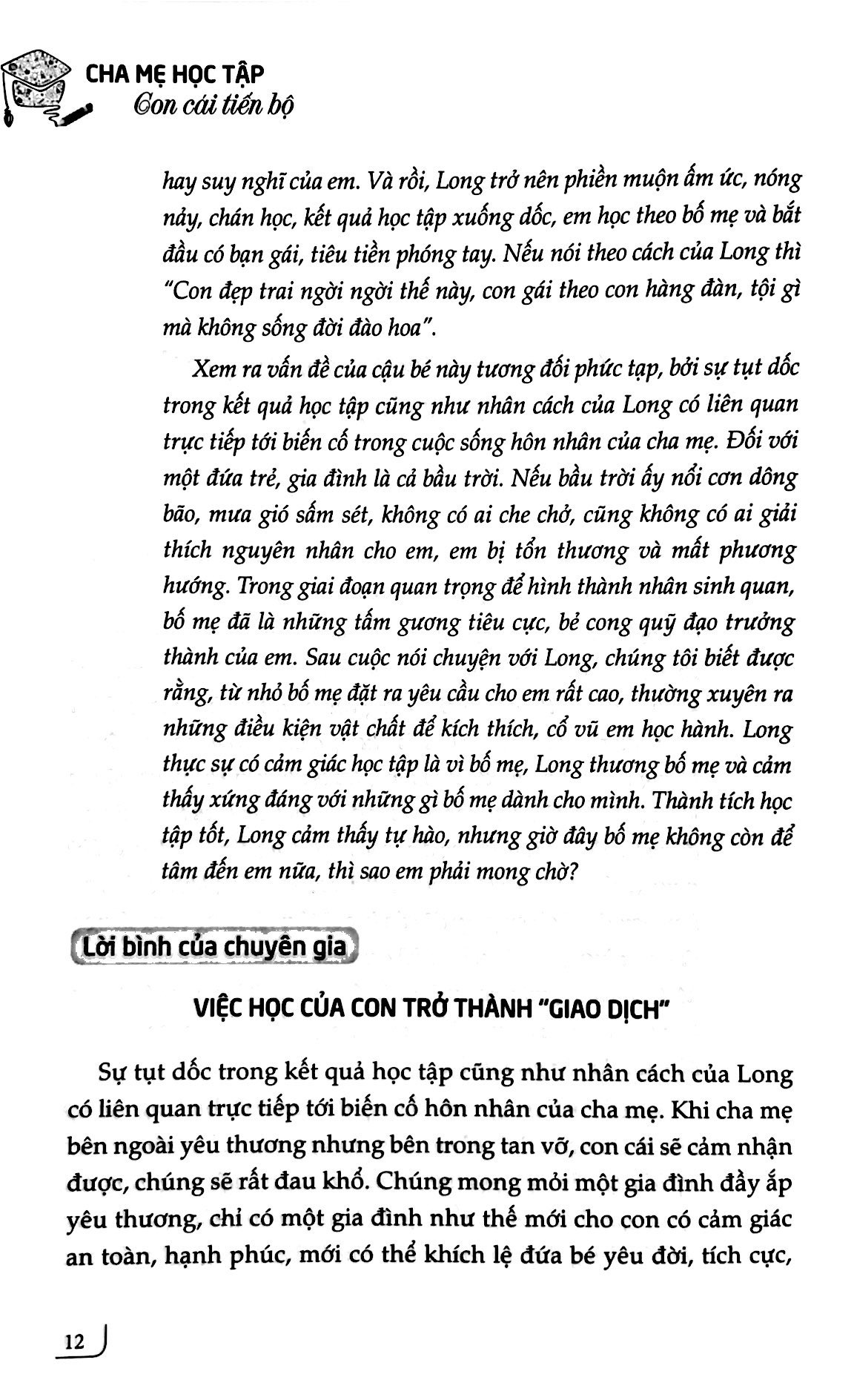 tri thức vàng cho cuộc sống - cha mẹ học tập, con cái tiến bộ - Ảnh 6