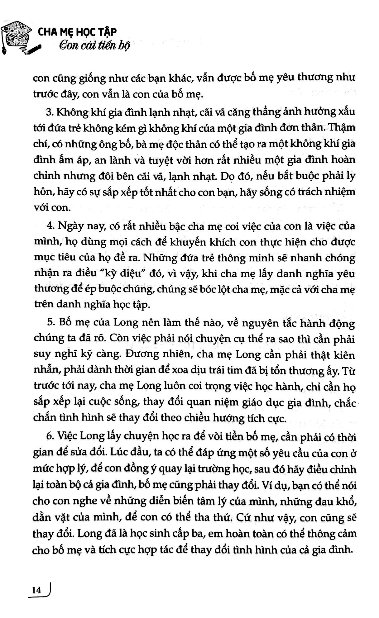 tri thức vàng cho cuộc sống - cha mẹ học tập, con cái tiến bộ - Ảnh 8