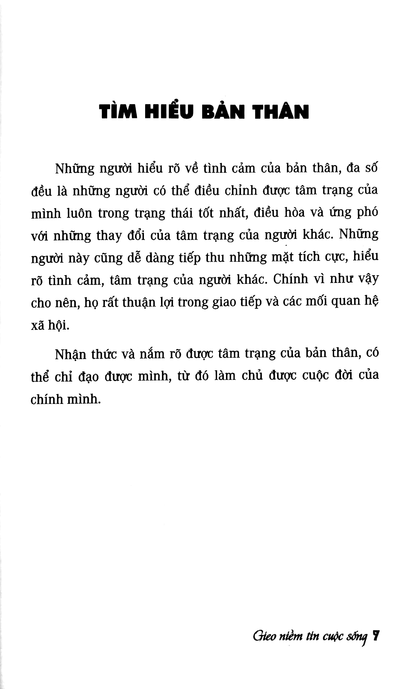trí tuệ cảm xúc - gieo niềm tin cuộc sống - Ảnh 4