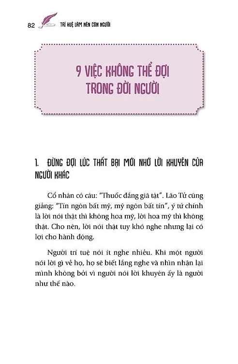 trí tuệ cổ xưa - cùng bạn trưởng thành - trí huệ làm nên con người - Ảnh 3