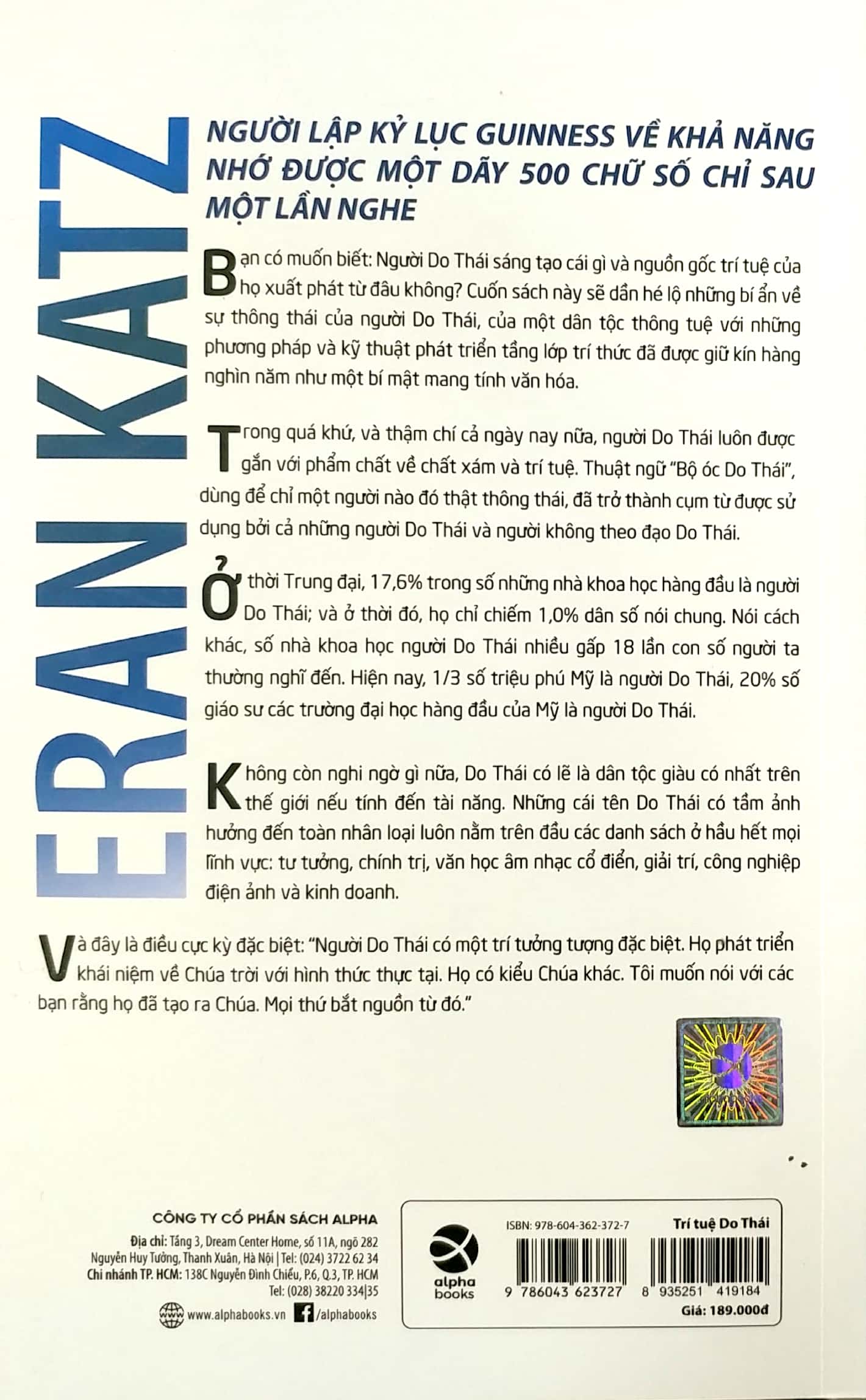 trí tuệ do thái (tái bản 2022) - Ảnh 6