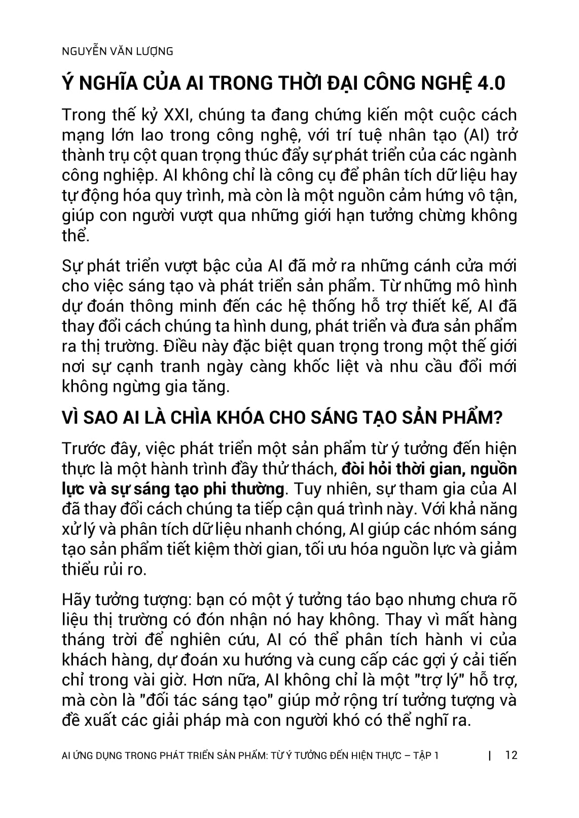 Trí Tuệ Nhân Tạo AI - Ứng Dụng Trong Phát Triển Sản Phẩm - Từ Ý Tưởng Đến Hiện Thực - Tập 1 - Ảnh 21