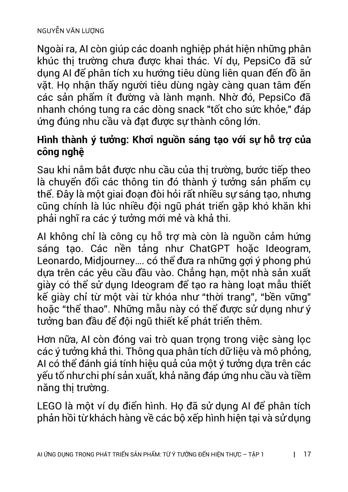 Trí Tuệ Nhân Tạo AI - Ứng Dụng Trong Phát Triển Sản Phẩm - Từ Ý Tưởng Đến Hiện Thực - Tập 1 - Ảnh 25