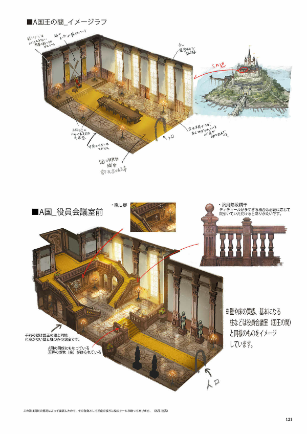 triangle strategy design works the art of triangle 2018-2022 (se-mook) - Ảnh 11