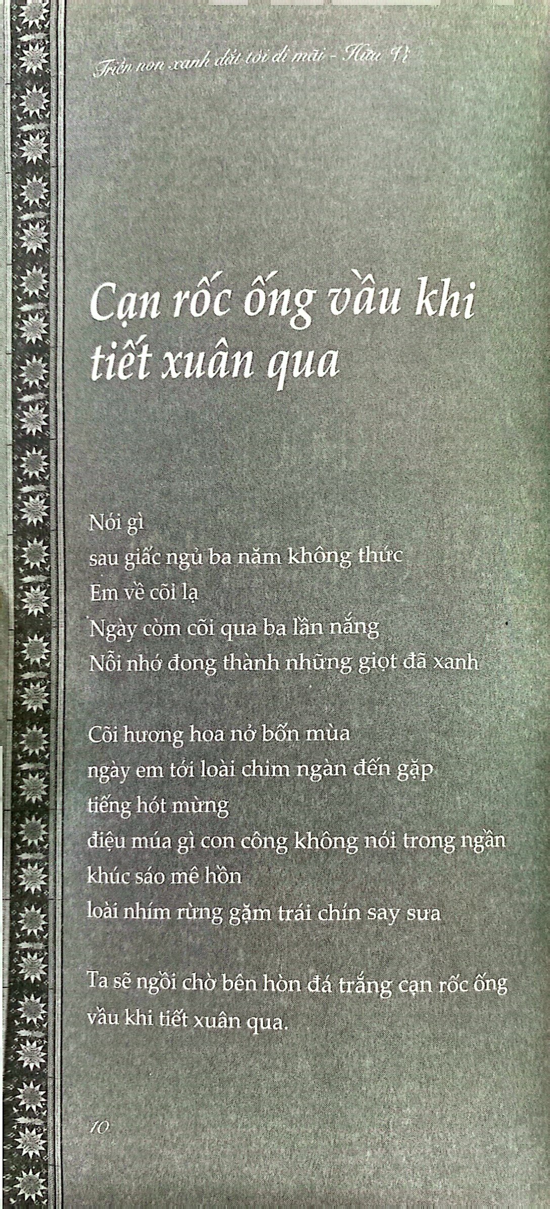 triền non xanh dắt tôi đi mãi - tập thơ - Ảnh 7