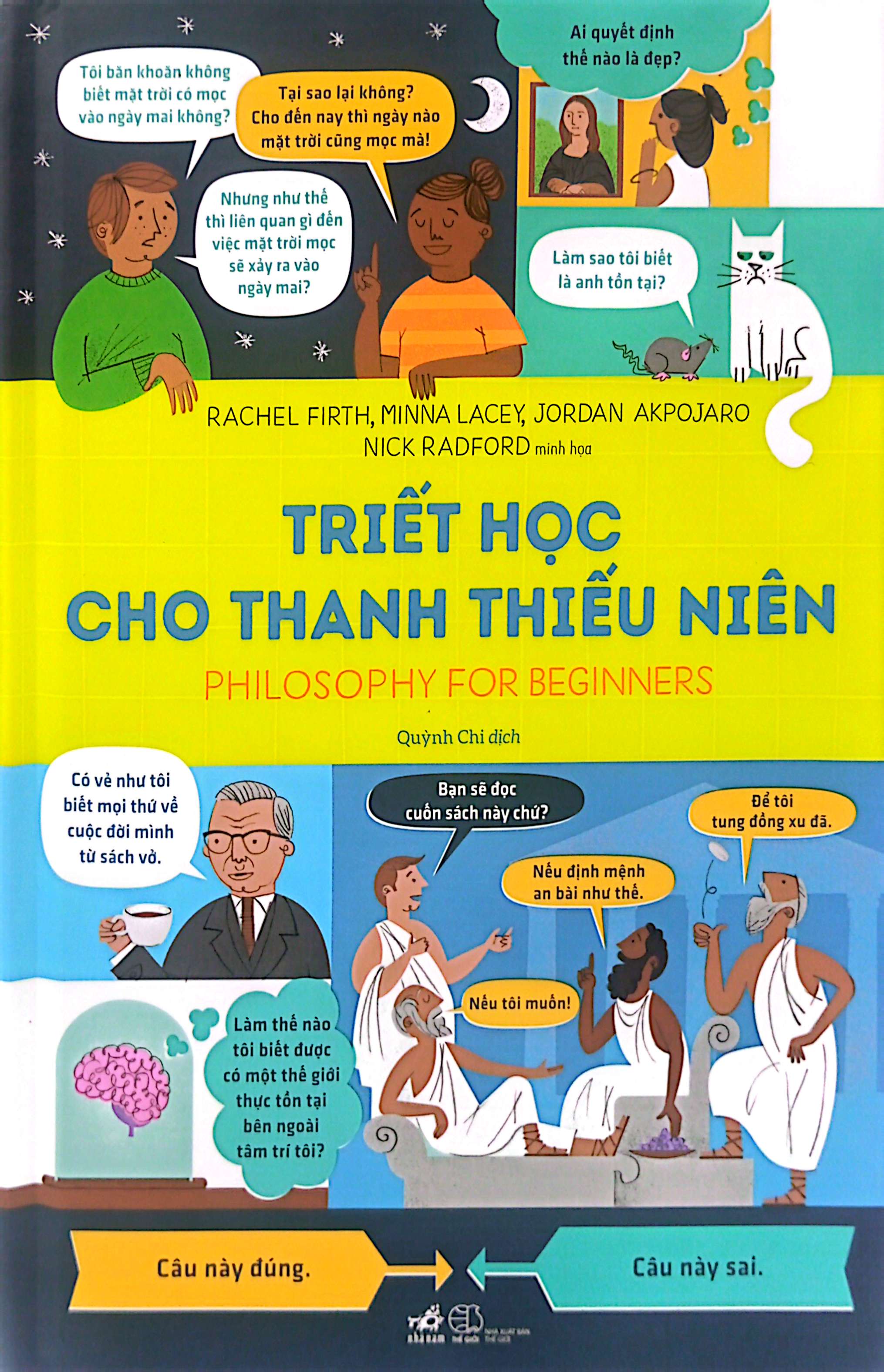 triết học cho thanh thiếu niên - phylosophy for beginners - bìa cứng - Ảnh 2