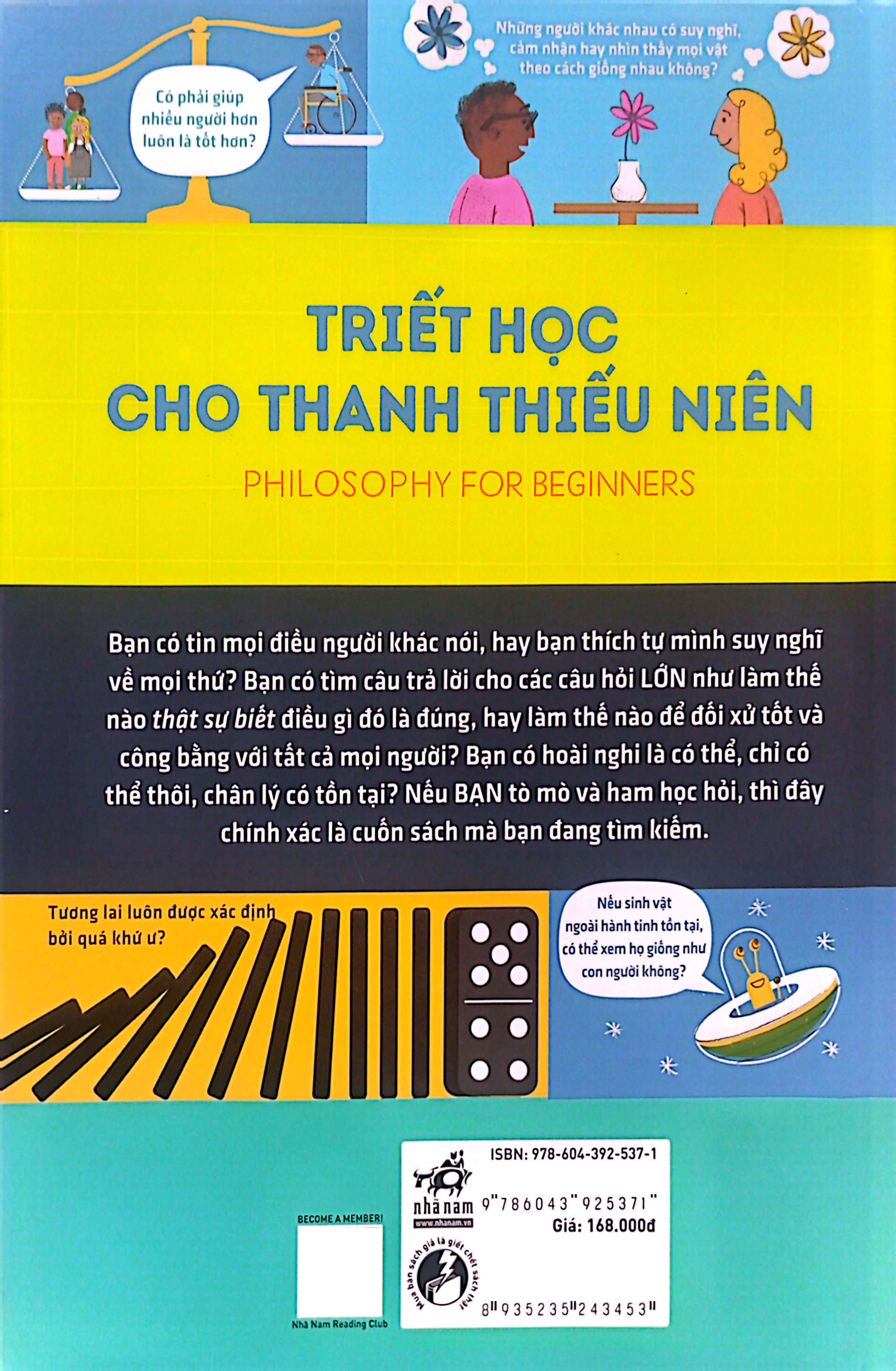 triết học cho thanh thiếu niên - phylosophy for beginners - bìa cứng - Ảnh 9