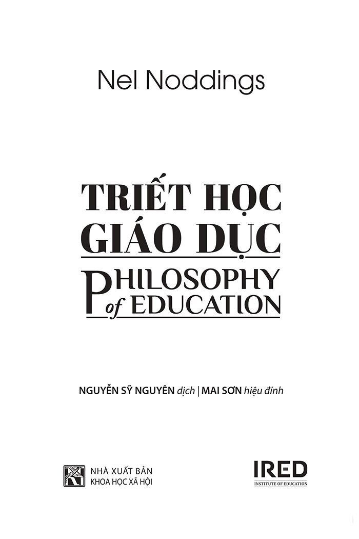 triết học giáo dục - philosophy of education (tái bản 2023) - Ảnh 2