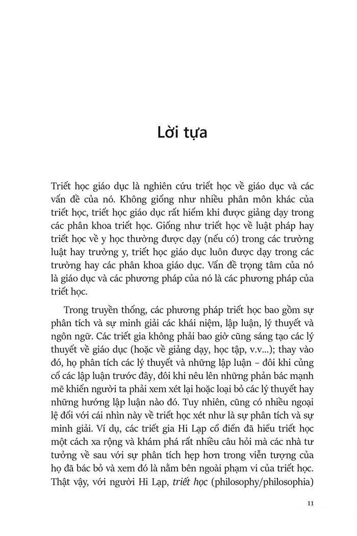 triết học giáo dục - philosophy of education (tái bản 2023) - Ảnh 4