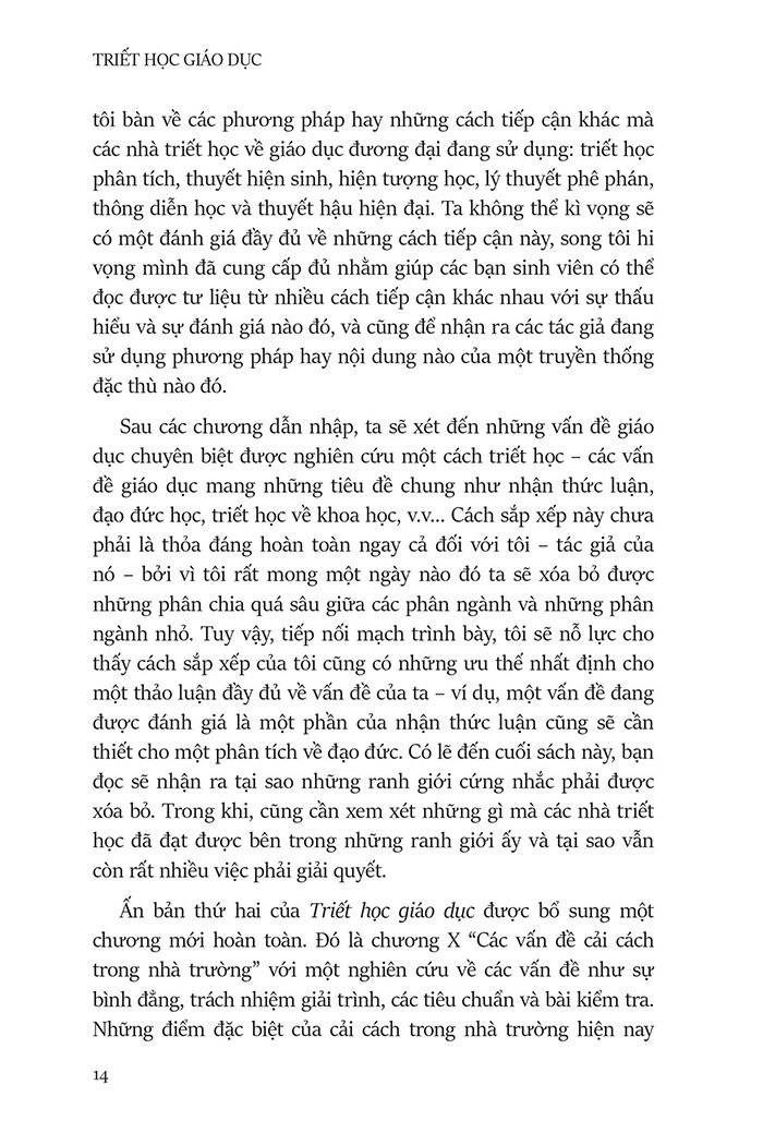 triết học giáo dục - philosophy of education (tái bản 2023) - Ảnh 7