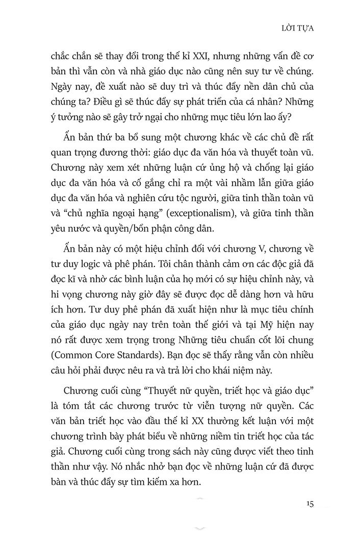 triết học giáo dục - philosophy of education (tái bản 2023) - Ảnh 8