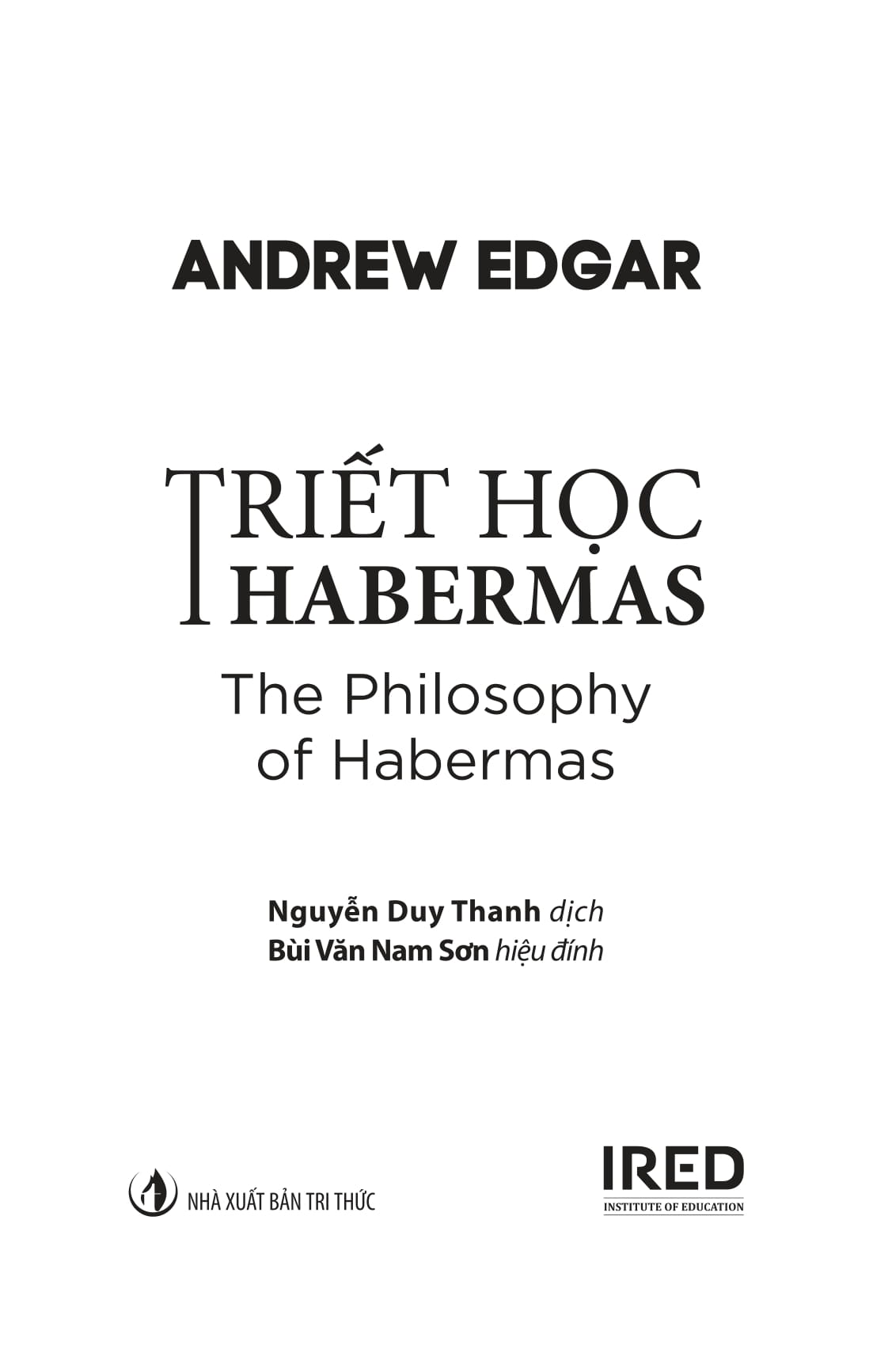 Triết học Habermas - The Philosophy of Habermas - Bìa Cứng - Ảnh 3
