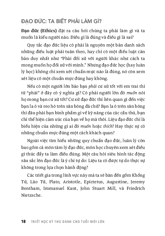 triết học kỳ thú dành cho tuổi mới lớn - Ảnh 13