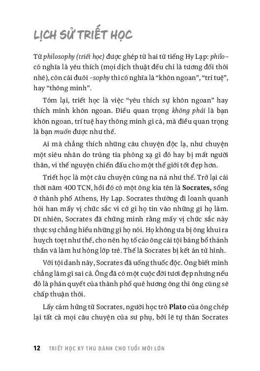 triết học kỳ thú dành cho tuổi mới lớn - Ảnh 7
