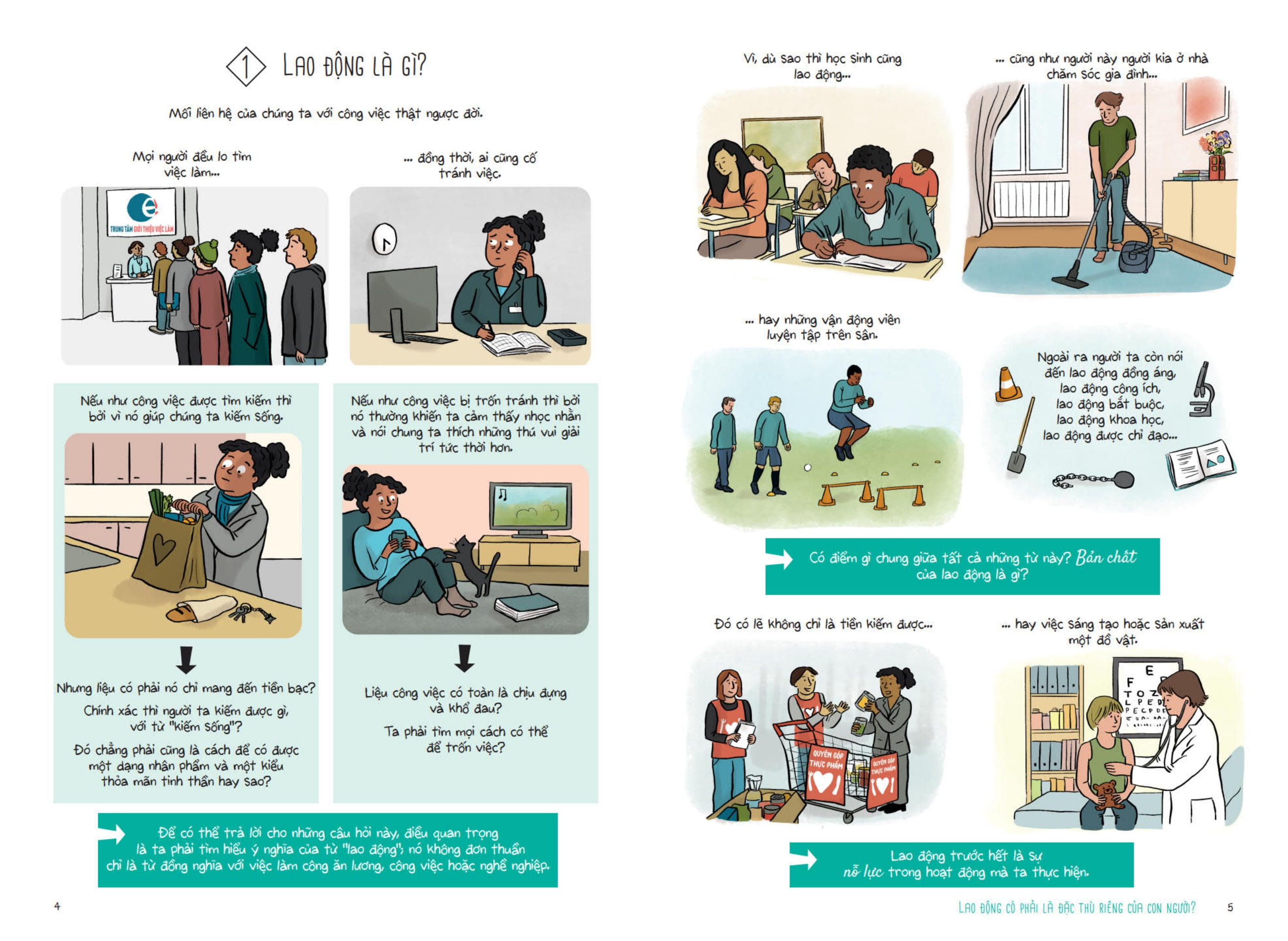 Triết Học Phổ Thông Bằng Tranh - Lao Động - Ảnh 4