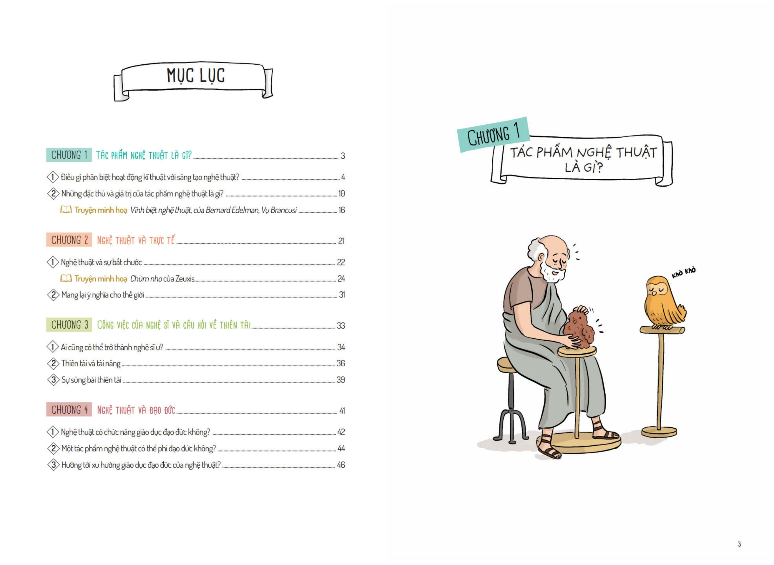 Triết Học Phổ Thông Bằng Tranh - Nghệ Thuật - Ảnh 3