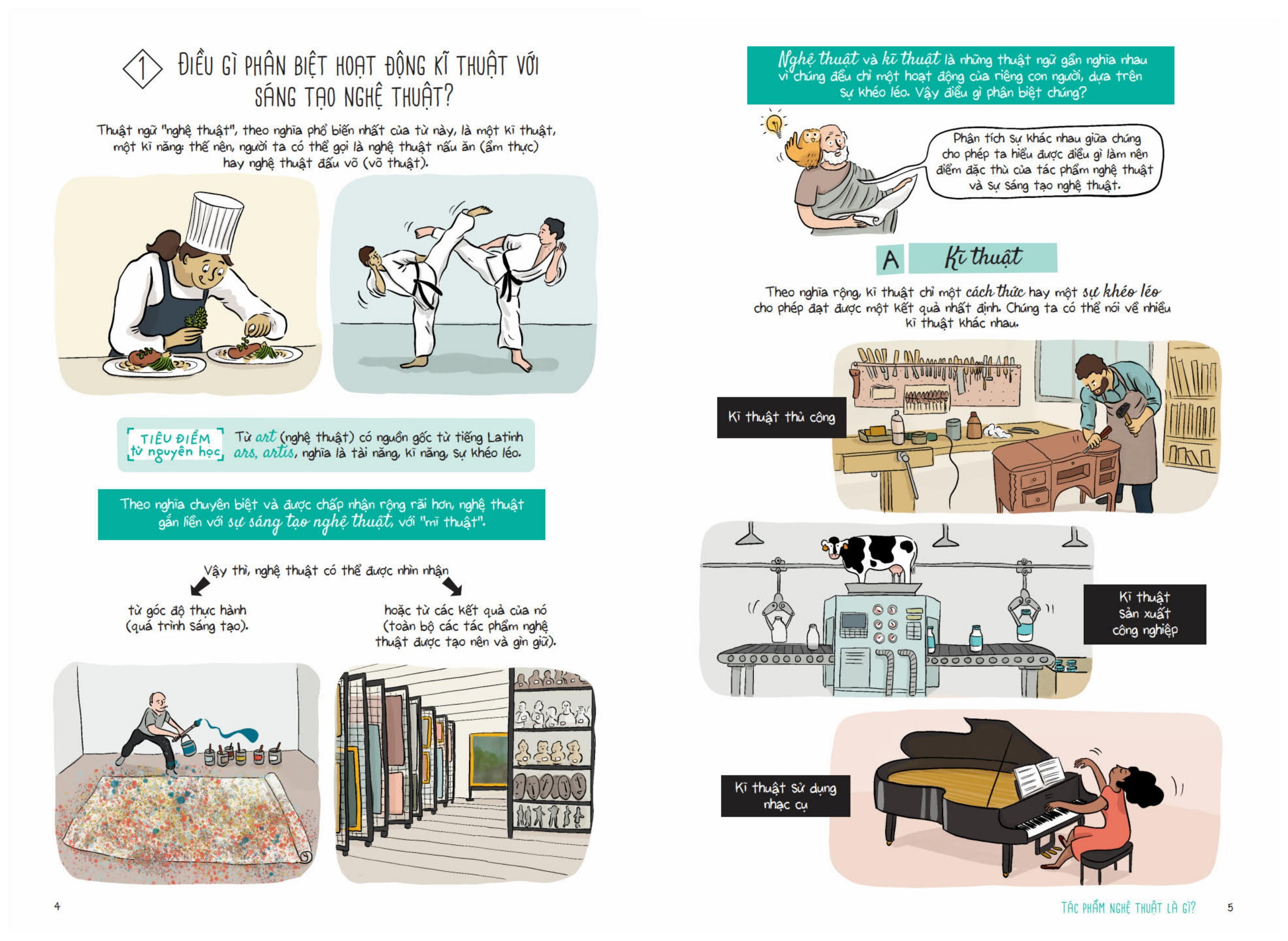 Triết Học Phổ Thông Bằng Tranh - Nghệ Thuật - Ảnh 4