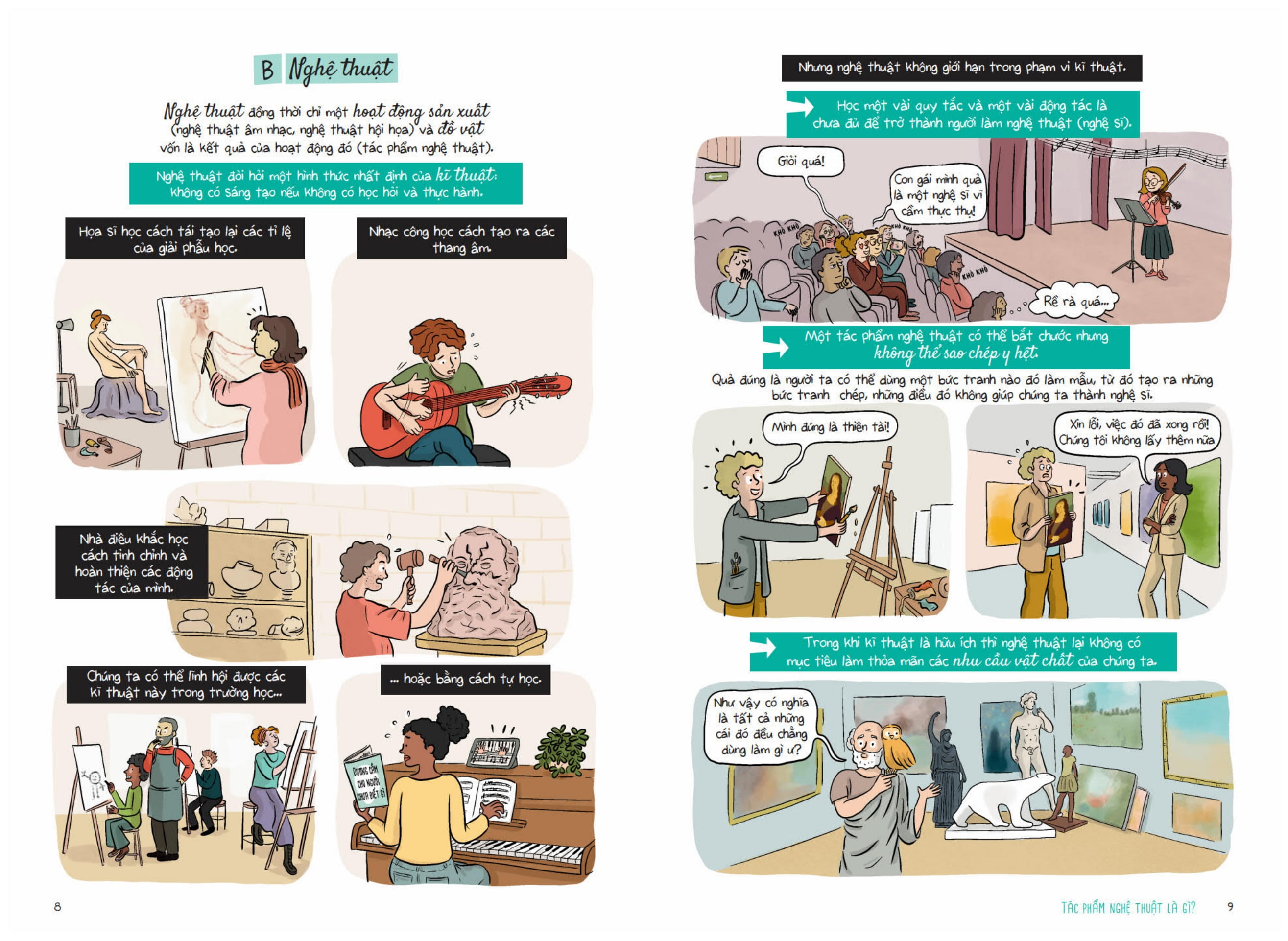 Triết Học Phổ Thông Bằng Tranh - Nghệ Thuật - Ảnh 6