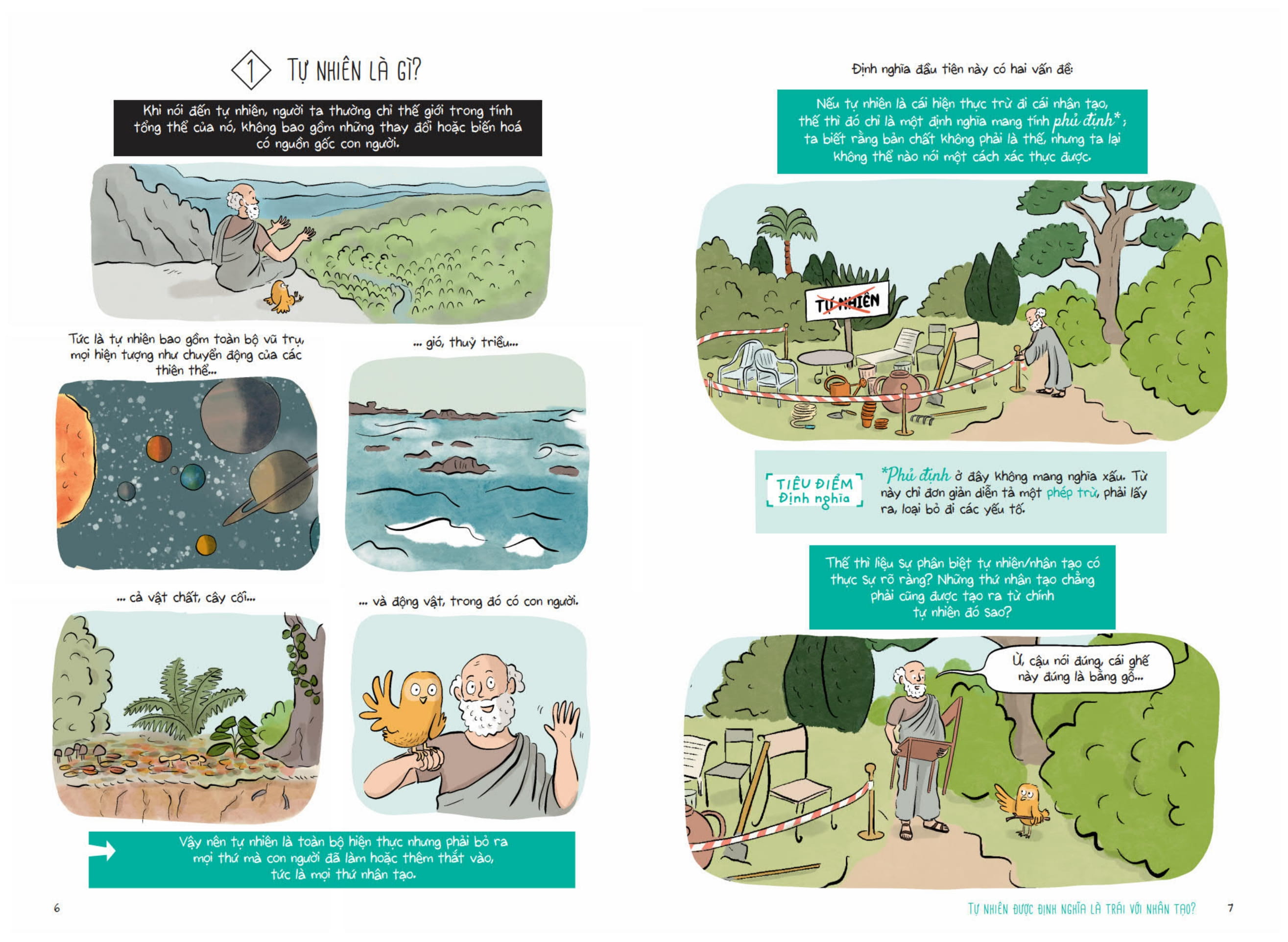 Triết Học Phổ Thông Bằng Tranh - Tự Nhiên - Ảnh 5