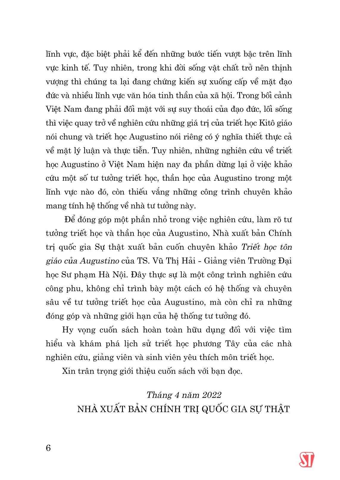 triết học tôn giáo của augustino - Ảnh 7