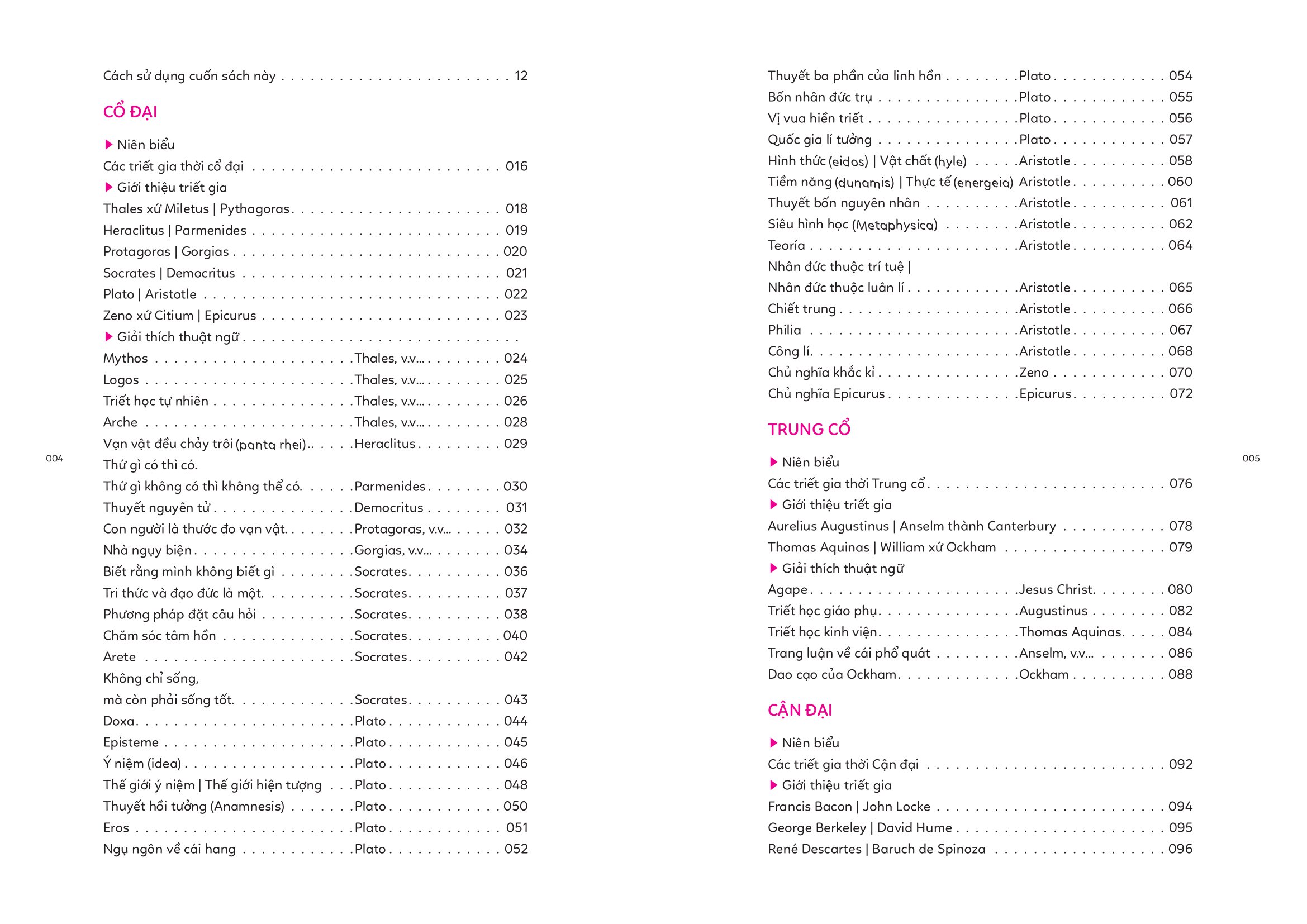 triết học từ cổ chí kim - trường phái, triết gia, thuật ngữ cùng những minh họa sống động (tái bản 2023) - Ảnh 2