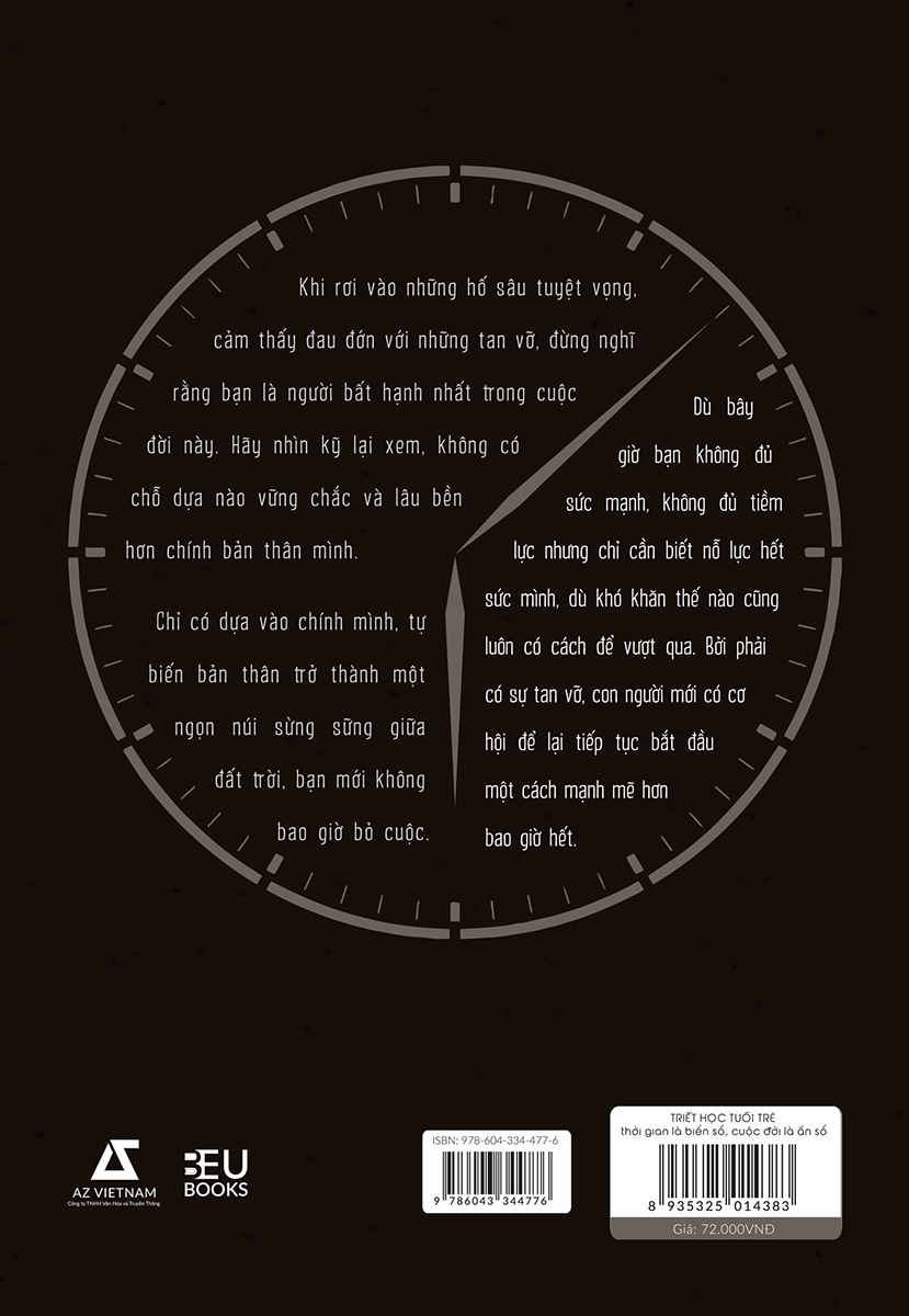 triết học tuổi trẻ - thời gian là biến số cuộc đời là ẩn số - Ảnh 3