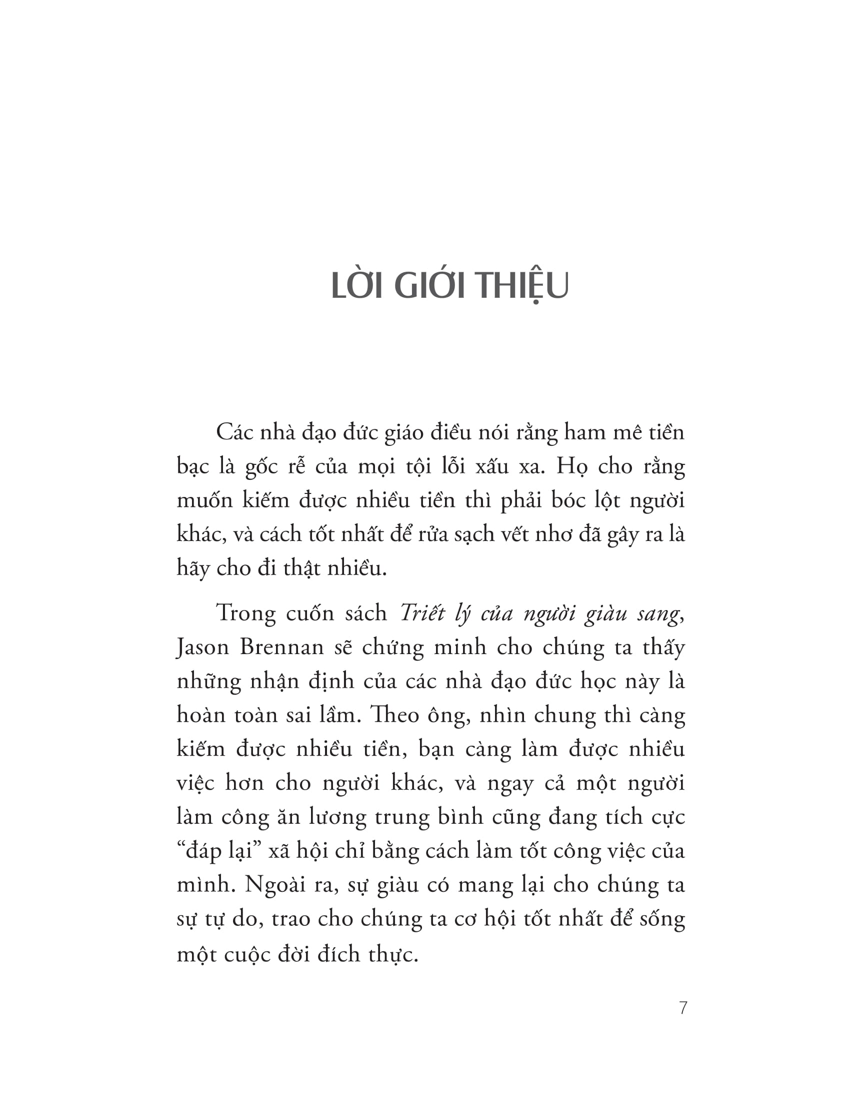 triết lí của người giàu sang - Ảnh 4
