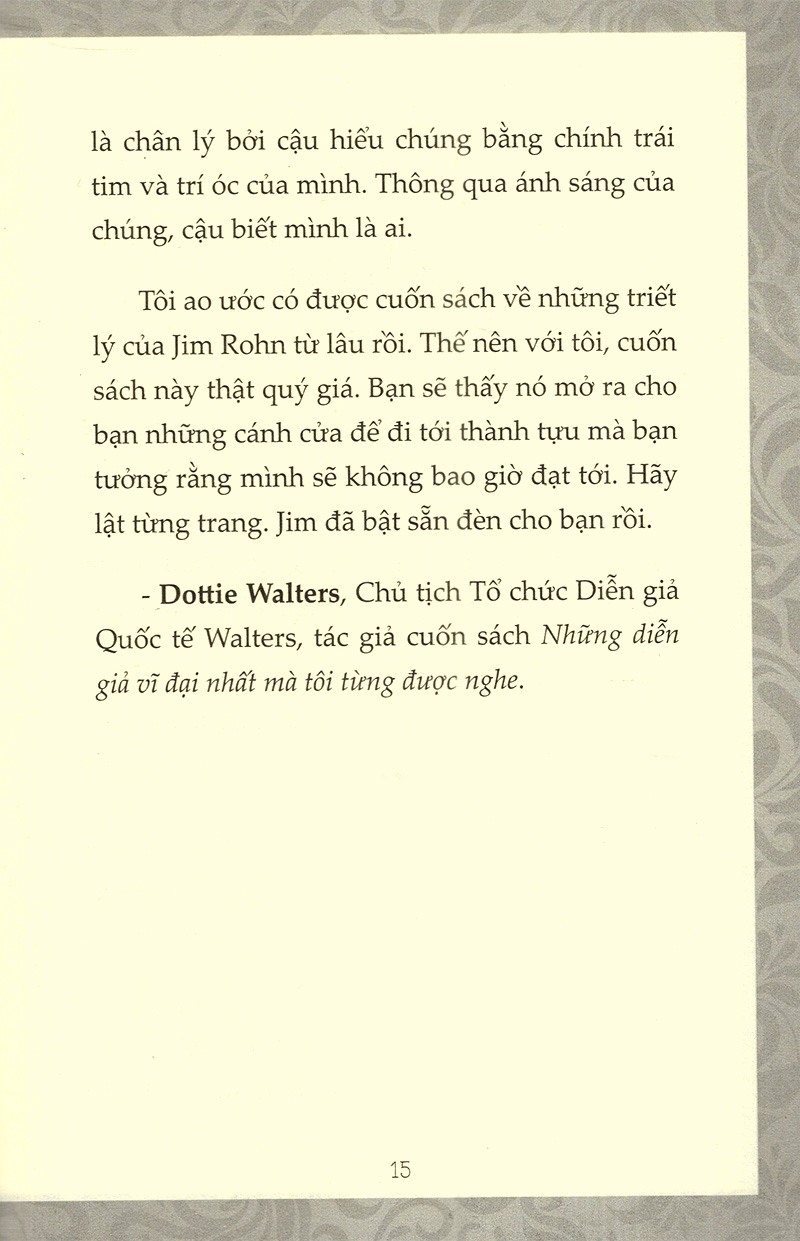 triết lý cuộc đời (tái bản 2021) - Ảnh 6