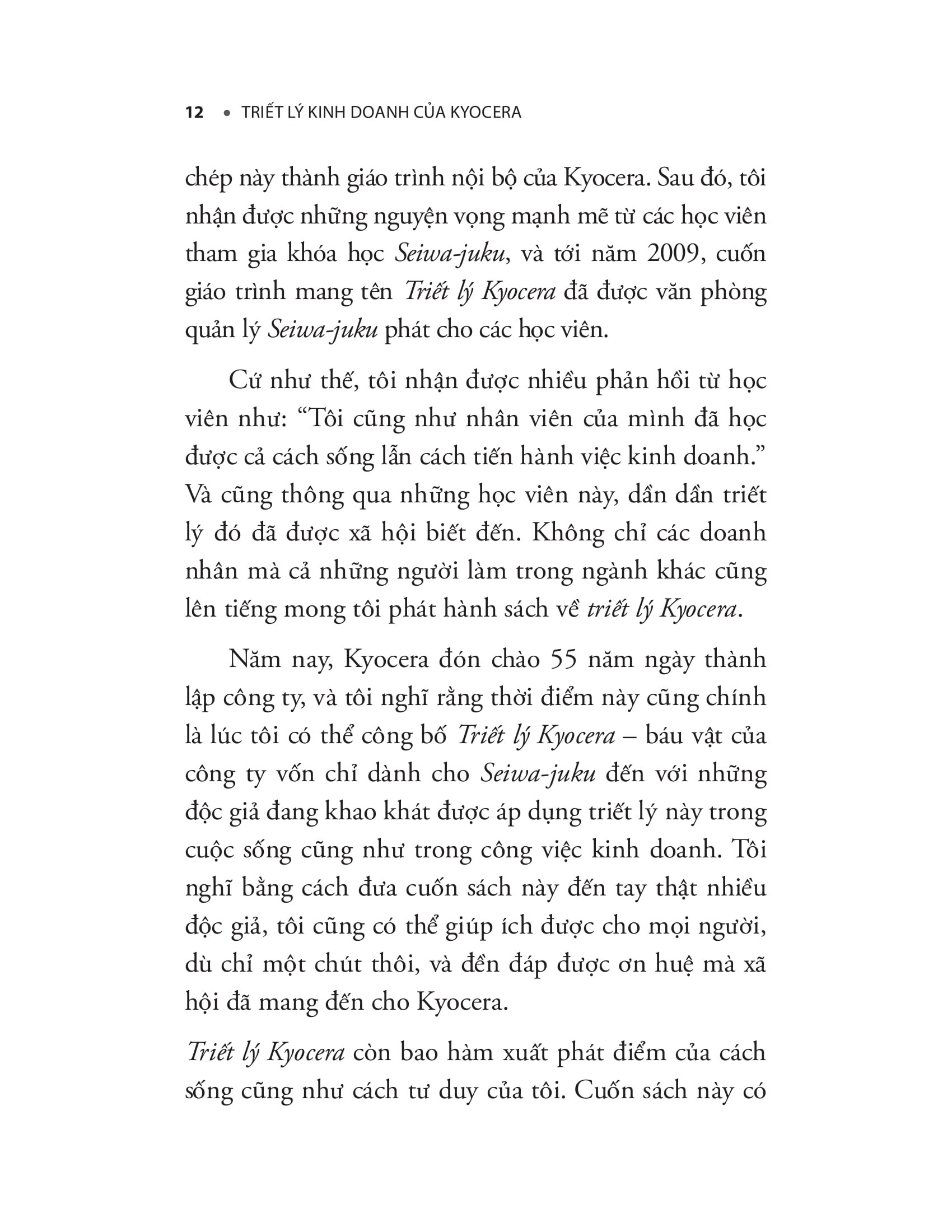 triết lý kinh doanh của kyocera (tái bản 2024) - Ảnh 10