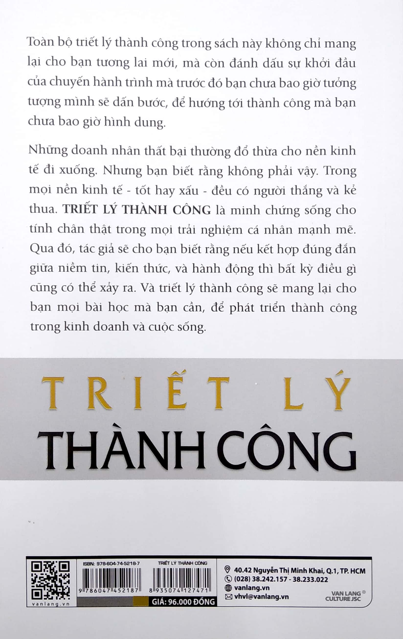 triết lý thành công - Ảnh 2