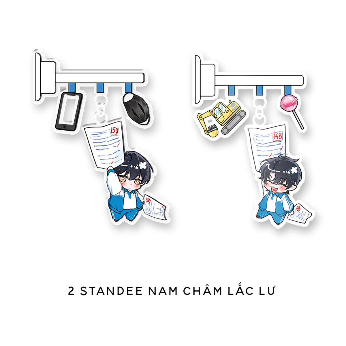 Triêu Du - Toàn Tập - Bìa Cứng - Tặng Kèm 1 Bookmark + 2 Profile Học Sinh + 2 Card PVC + 2 Standee Nam Châm + 1 Standee Cưới - Ảnh 6