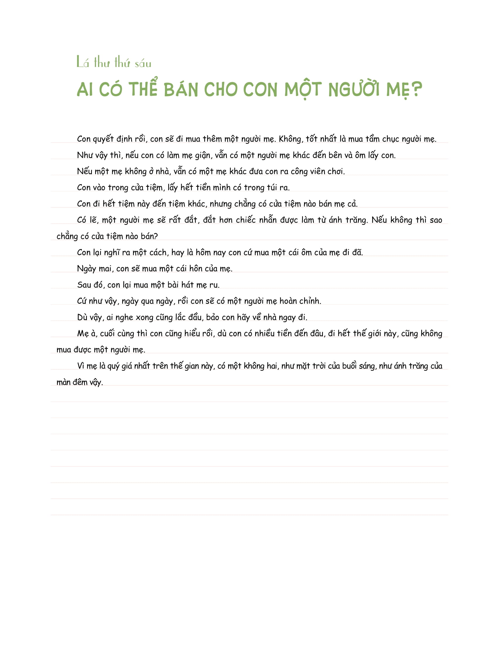 triệu lá thư gửi mẹ - bìa cứng - Ảnh 17