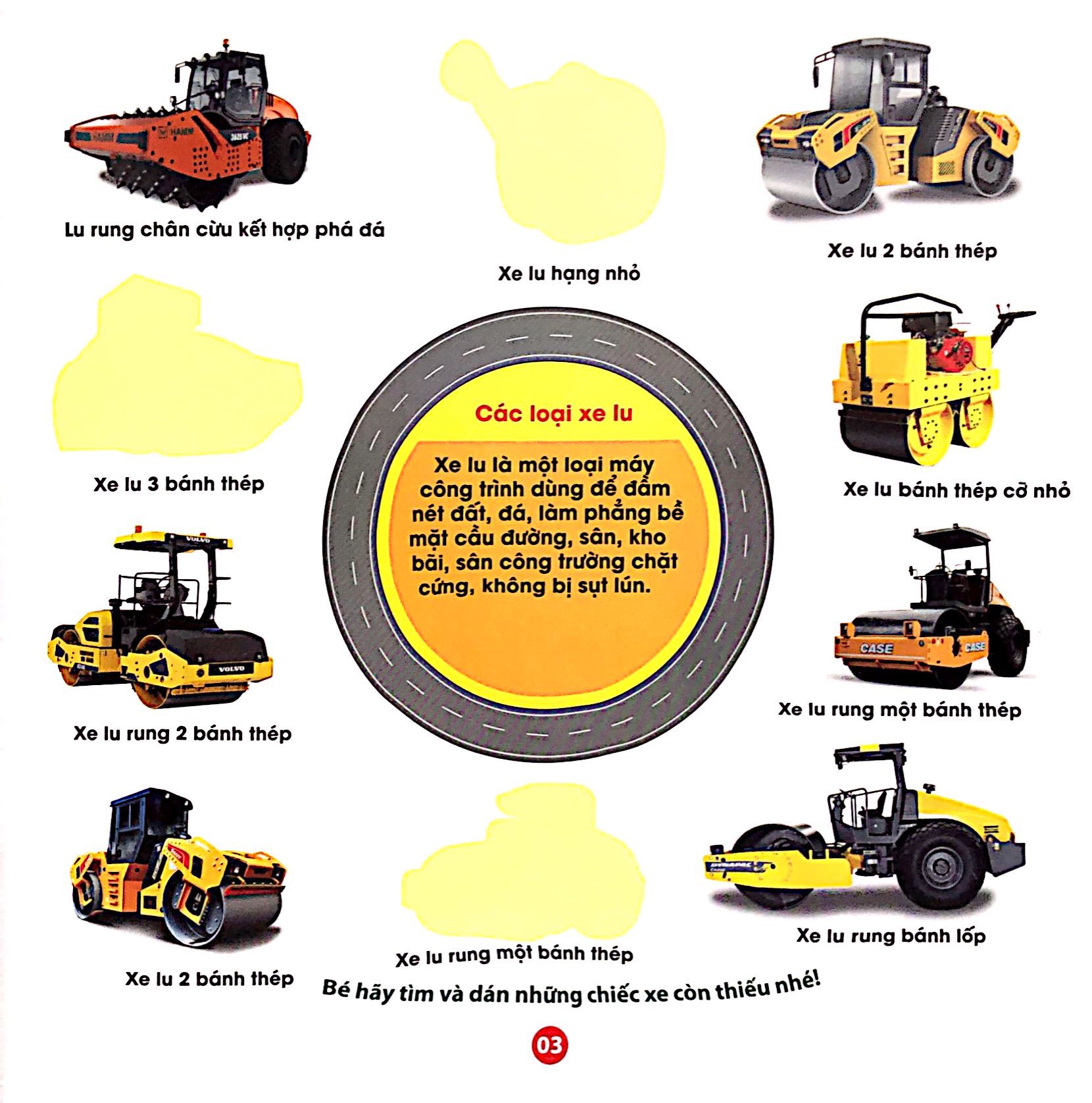 Trò Chơi Bóc Dán Sticker IQ-EQ-CQ - Xe Công Trình - Ảnh 5