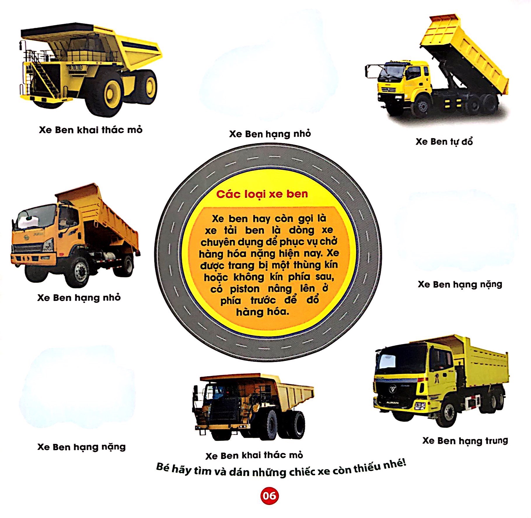 Trò Chơi Bóc Dán Sticker IQ-EQ-CQ - Xe Công Trình - Ảnh 6