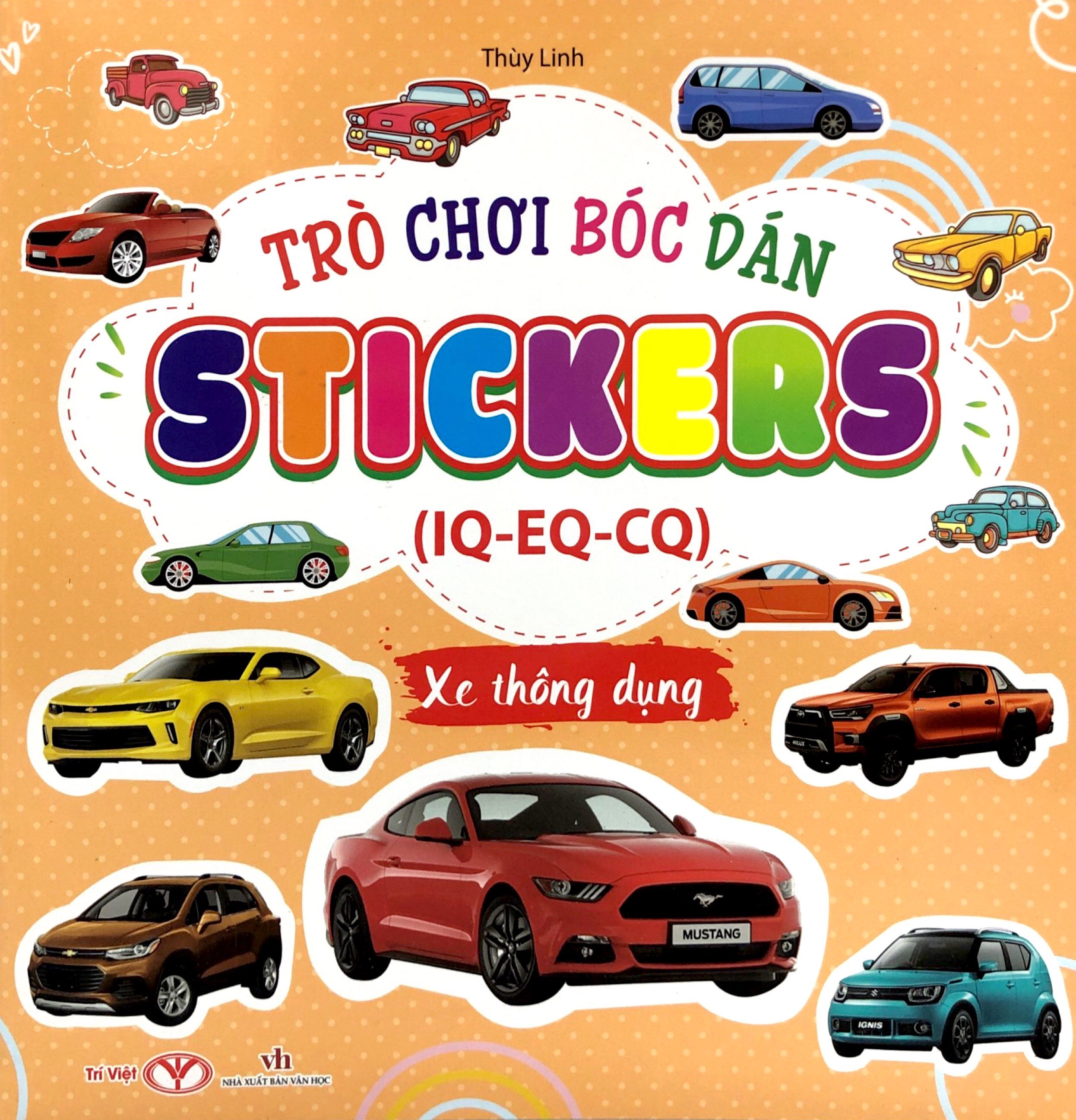 Trò Chơi Bóc Dán Sticker IQ-EQ-CQ - Xe Thông Dụng - Ảnh 2