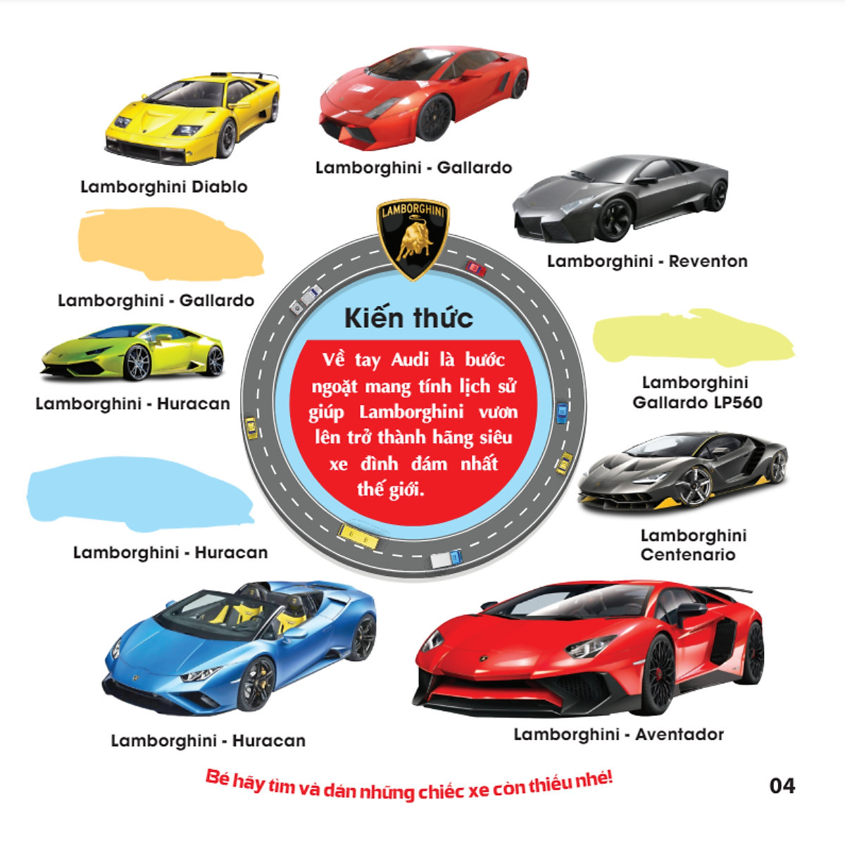 trò chơi dán hình iq-eq-cq - sticker - siêu xe - tập 1 - Ảnh 5