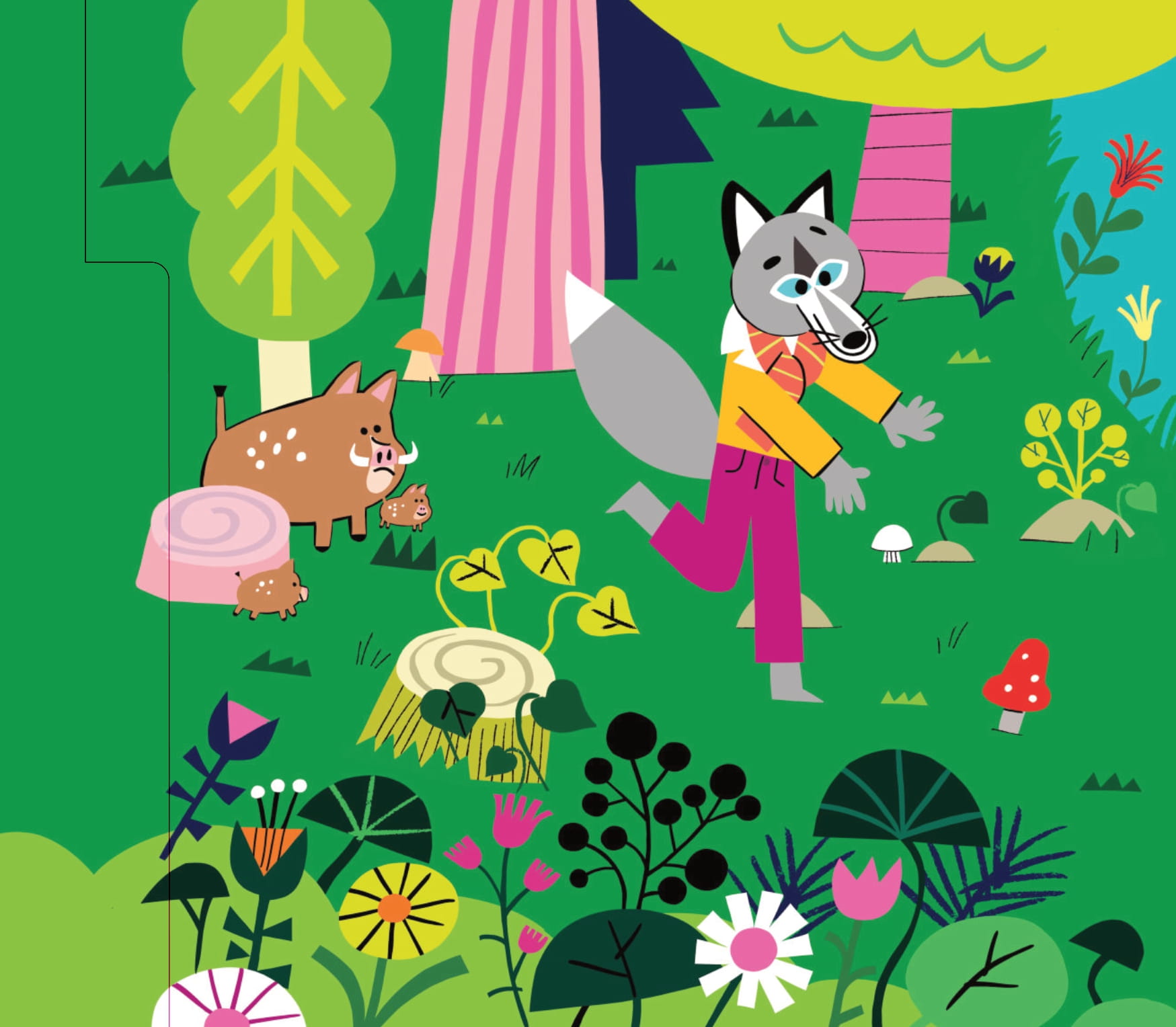 trò chơi nhập vai - nếu em là cô bé quàng khăn đỏ - Ảnh 8