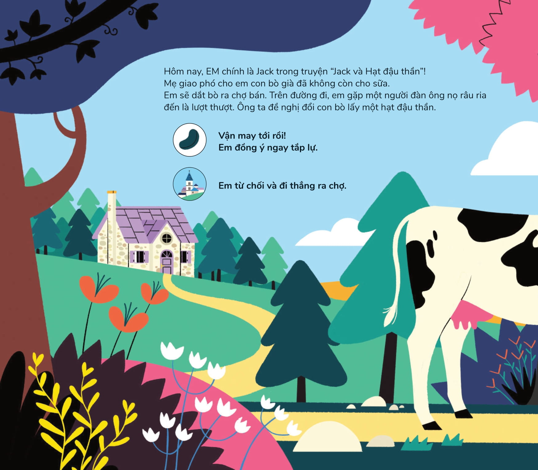 trò chơi nhập vai - nếu em là jack và hạt đậu thần - Ảnh 4