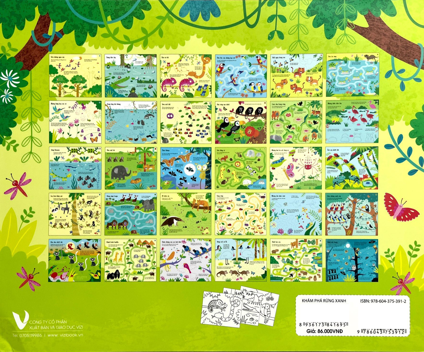 trò chơi phát triển tư duy - khám phá rừng xanh - Ảnh 7