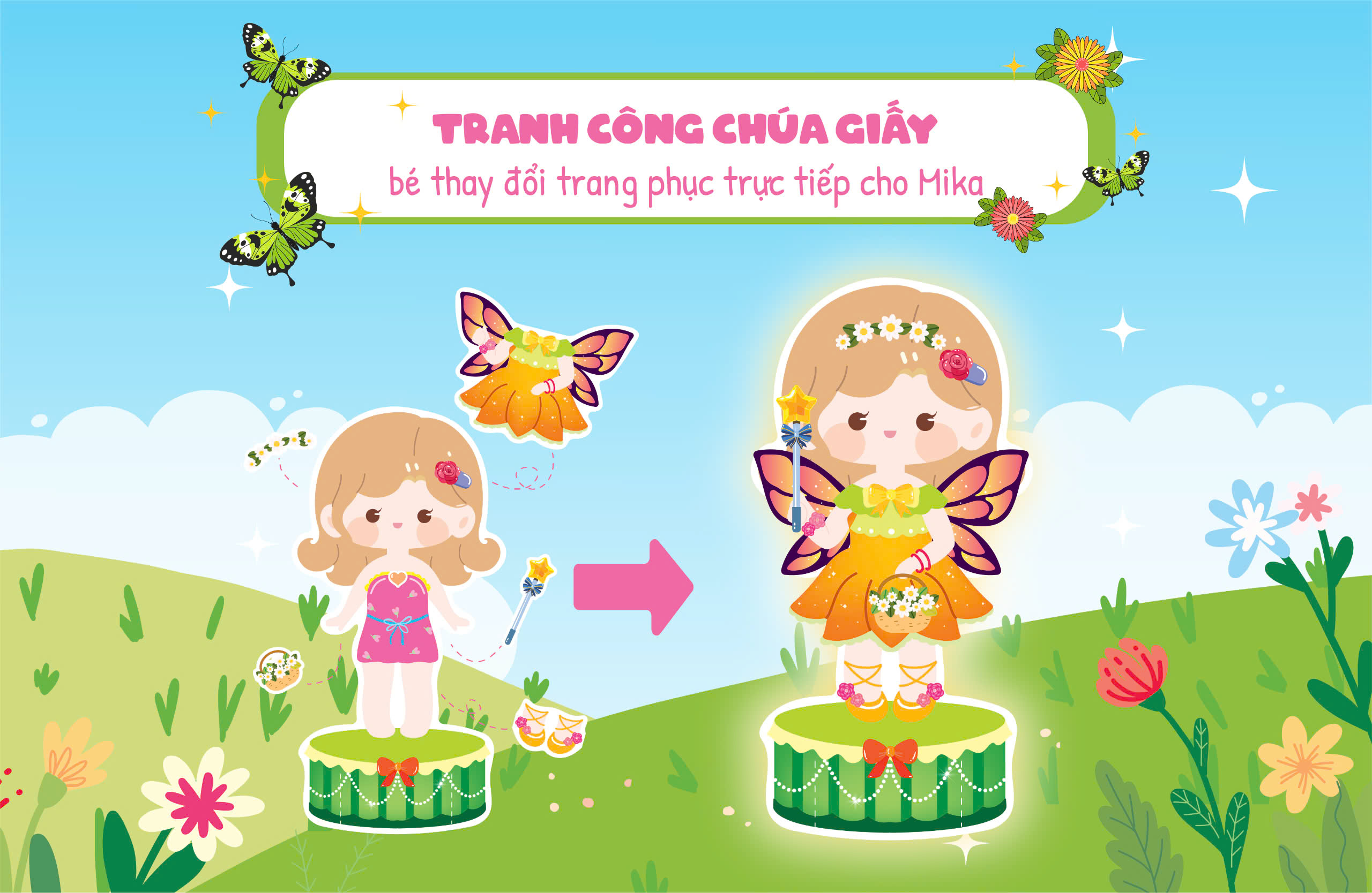 trò chơi sắp xếp tủ đồ cùng mika xinh đẹp - thời trang và phụ kiện cô tiên xinh - Ảnh 5