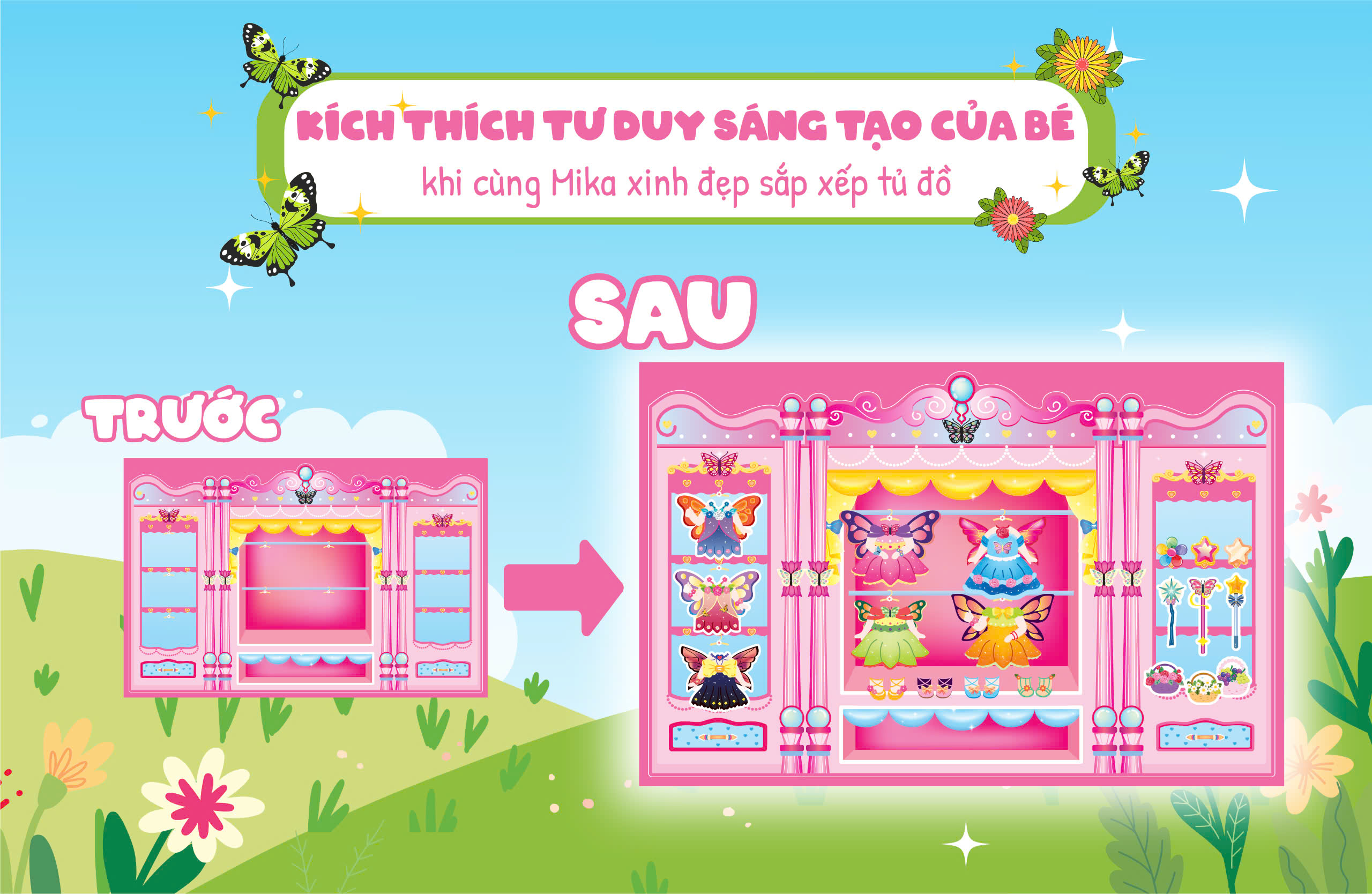 trò chơi sắp xếp tủ đồ cùng mika xinh đẹp - thời trang và phụ kiện cô tiên xinh - Ảnh 6